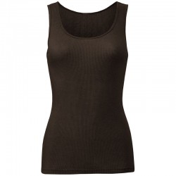 Plain tank top 2x1 rib Bella 195 GSM